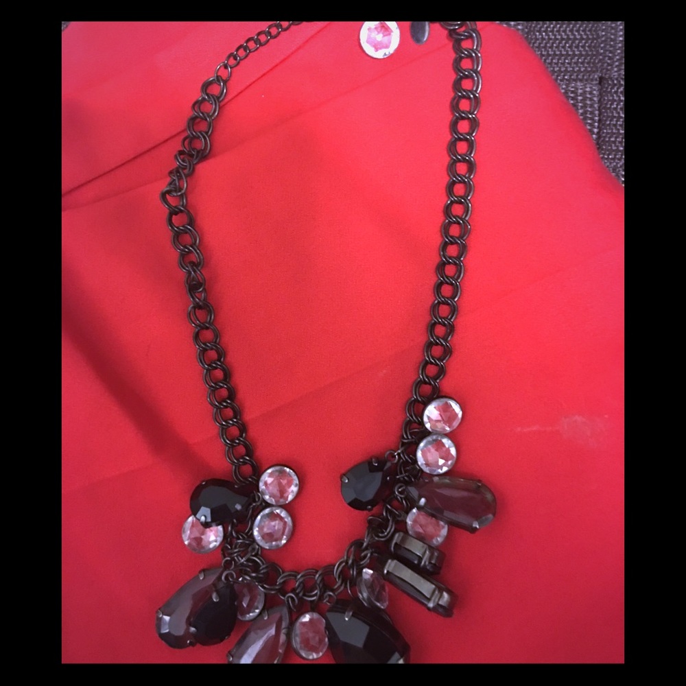 Black classy necklace